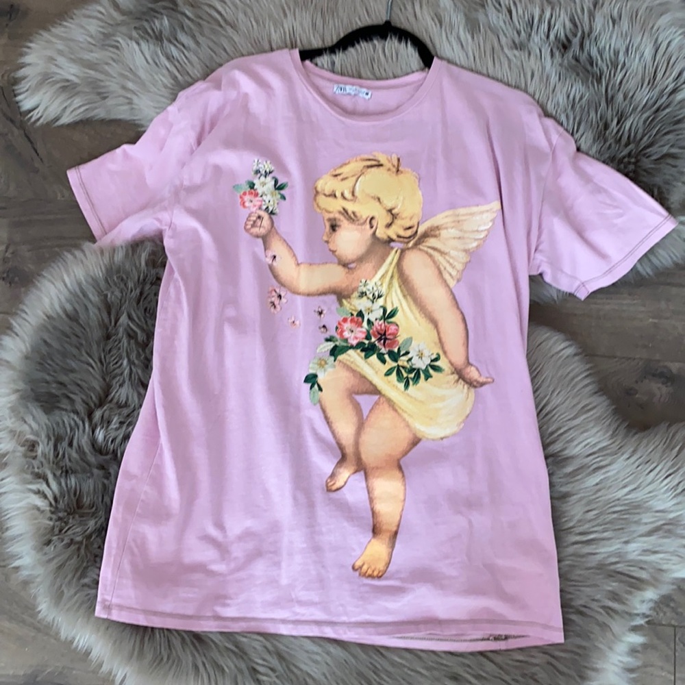 Zara cute angel 👼 t-shirt!
